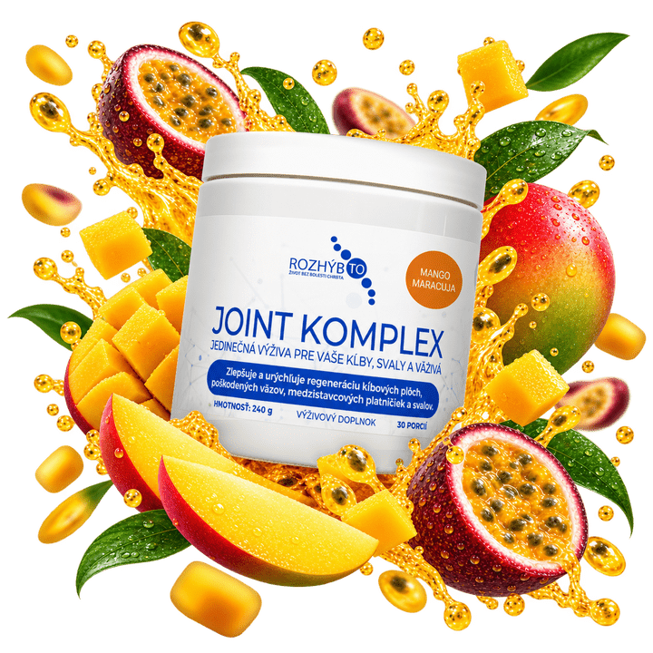 Joint komplex kloubní výživa s kolagenem, příchuť mango a maracuja